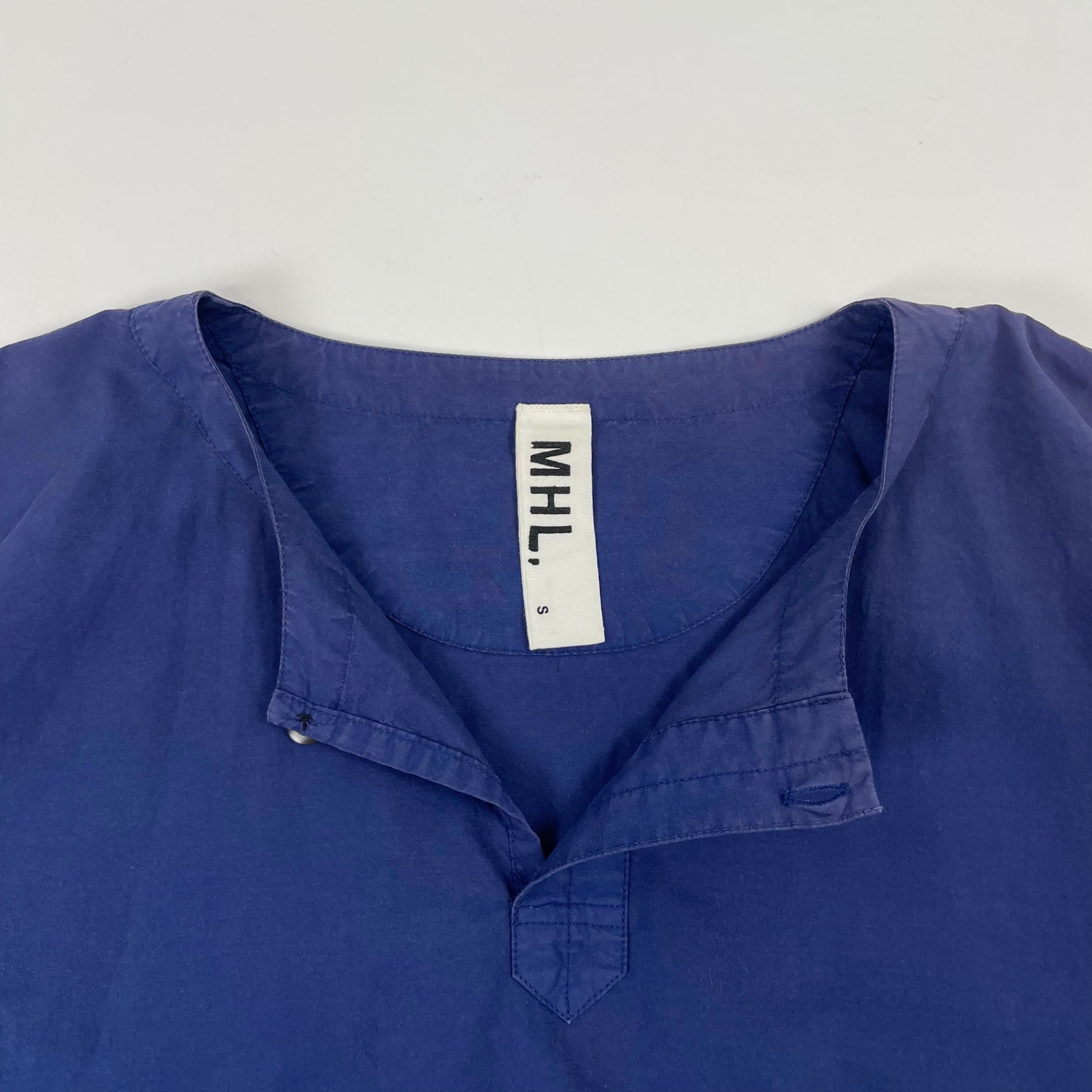 MHL. / コットンプルオーバーシャツ 参考定価：20,000程度 SIZE:S