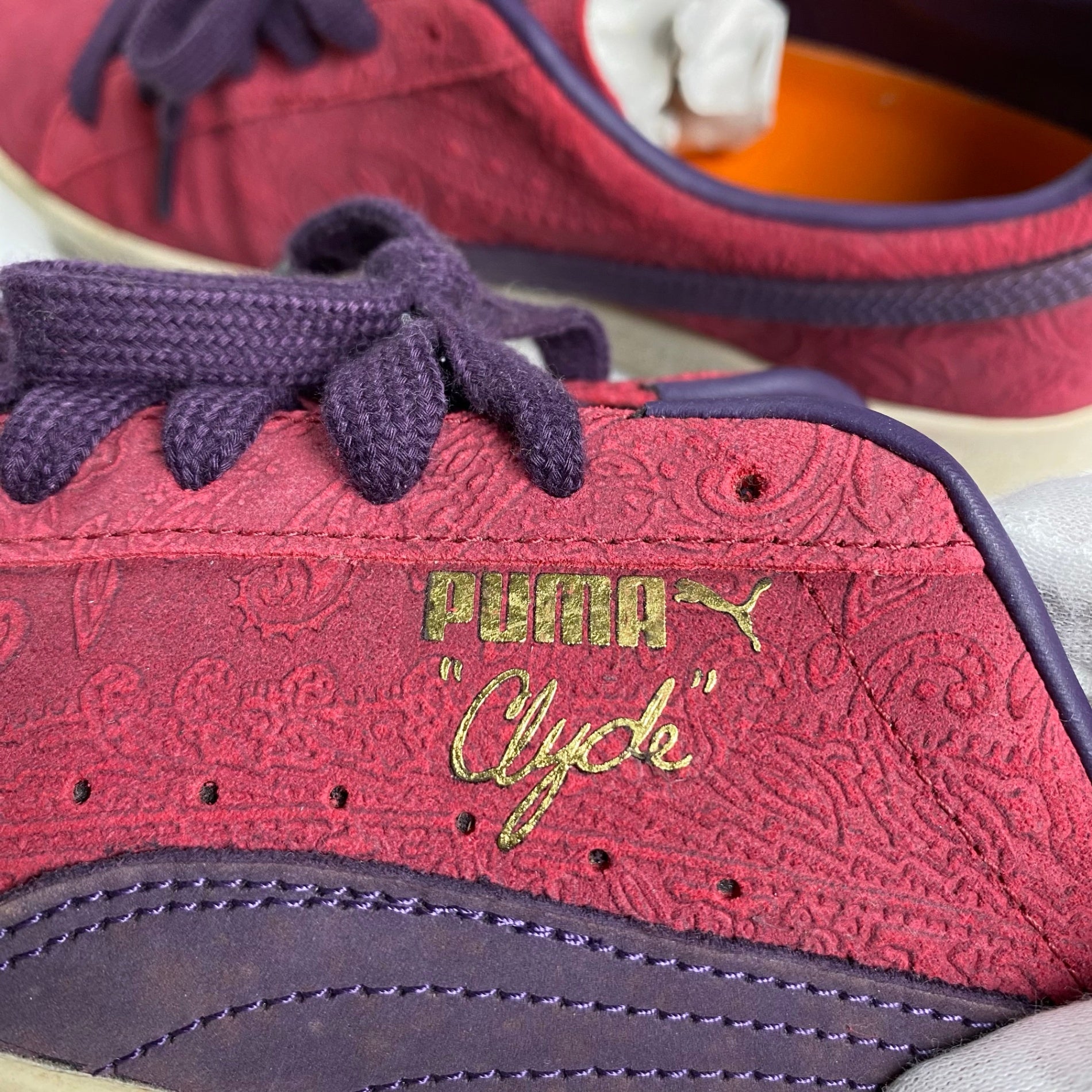 PUMA プーマ / CLYDE PAISLEY ローカットスニーカー WALTER FRAZIERモデル 参考定価：12,000+tax SIZE:26.5