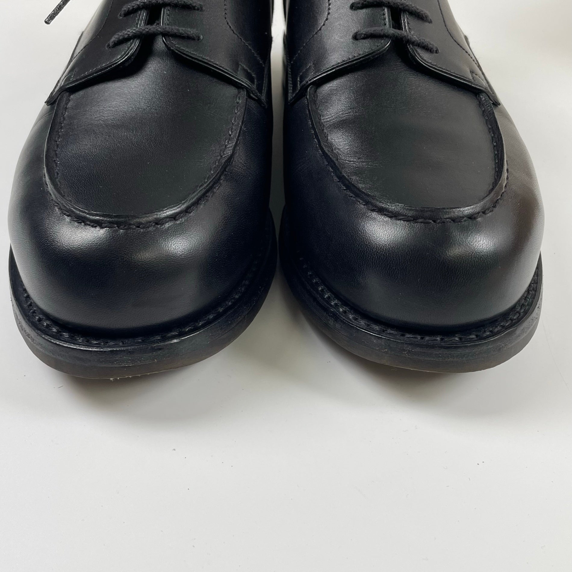 J.M.WESTON ジェイエムウエストン / 「GOLF」 DERBY SHOES ボックスカーフ ブラック 参考定価：160,000+tax SIZE：7/E(27cm程度)