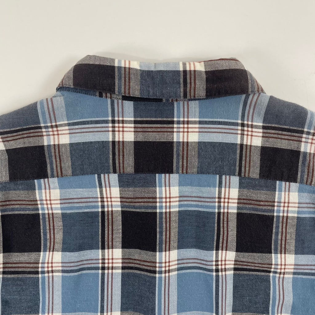 MARGARET HOWELL / 日本製 コットンチェックシャツ 参考定価：28,000程度 SIZE:L