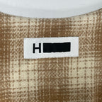 H BEAUTY＆YOUTH / CHECK LONG VEST 参考定価：28,000+tax SIZE:M