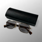 【極美品】 金子眼鏡 ヴィンテージコレクション / ブリッジデザイン サングラス KVS-31 BWG 参考定価：66,000+tax