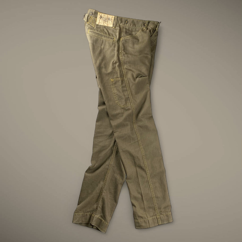 RRL ダブルアールエル / オフィサーリネンコットンヘリンボーンパンツ 23SS 参考定価：52,000+tax SIZE:28×30