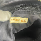 DIESEL / 本革 レザーショルダーバッグ ブラック
