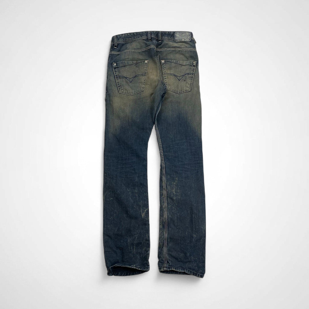 DIESEL ディーゼル / KROOLEY 0660Q ヘリンボーン デニムパンツ SIZE:W27 L30