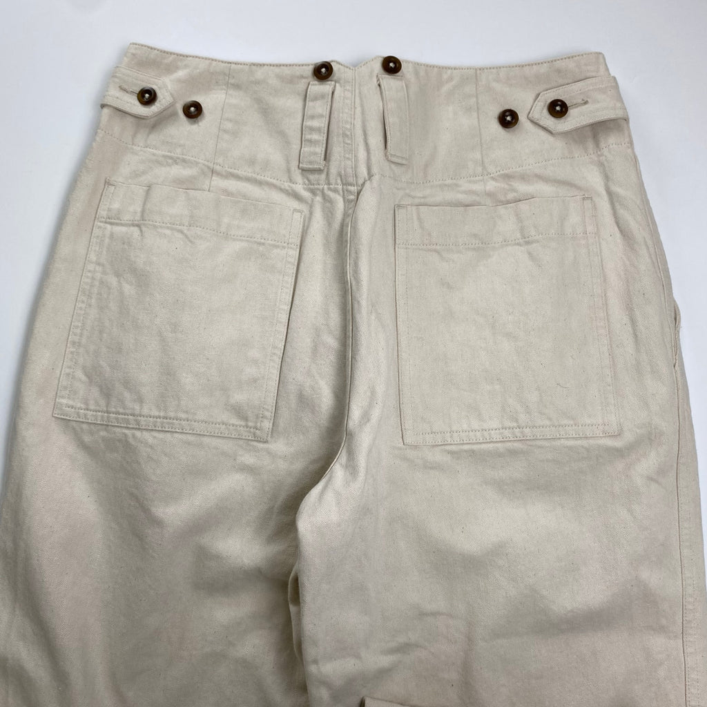 MHL エムエイチエル / NATURAL DENIM WIDE HEM TROUSER デニム 美品 参考定価：30,000程度 SIZE：2