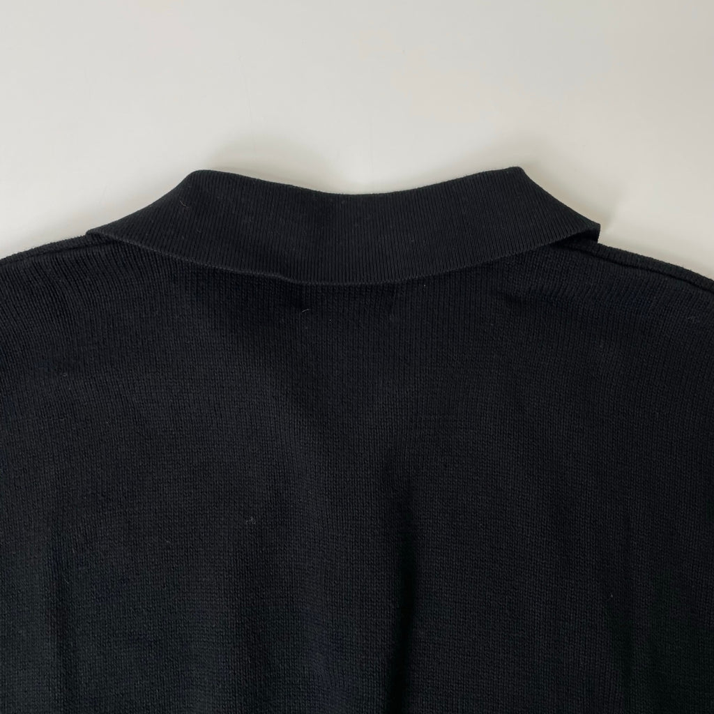 FB COUNTY / ヘビーニットポロシャツ ブラック 参考定価：14,000程度 SIZE:3XL