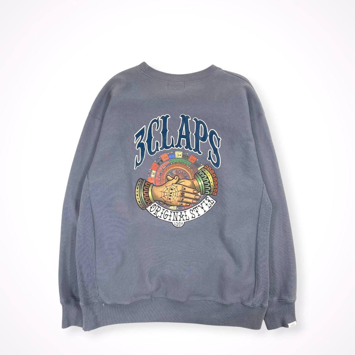 JSF / JESSE フェードクルーネックスウェット RIZE 雷図 SIZE:XXL