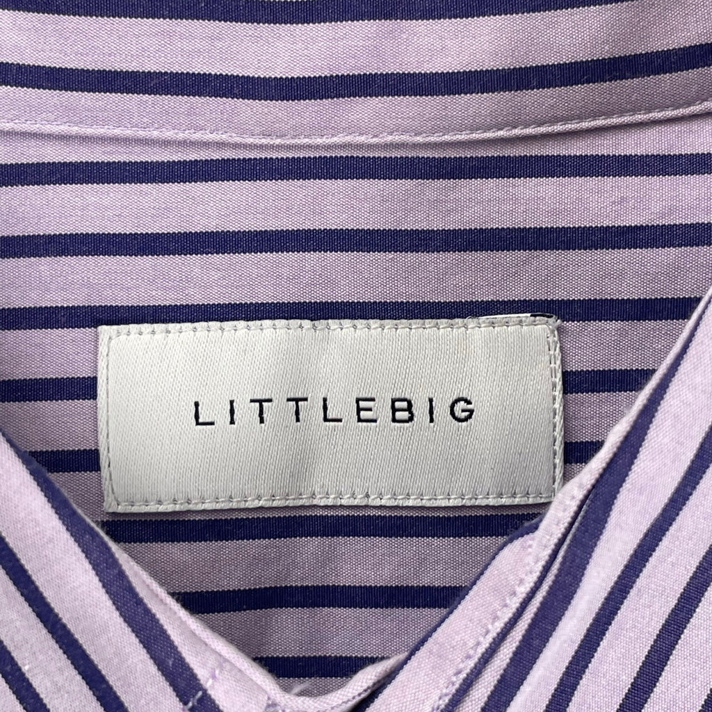 LITTLEBIG リトルビッグ / Stripe Dress SH ストライプシャツ 参考定価：29,000+tax SIZE:46