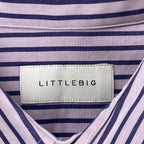 LITTLEBIG リトルビッグ / Stripe Dress SH ストライプシャツ 参考定価：29,000+tax SIZE:46