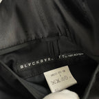 BLACK BARRETT BY Neil Barrett / バックボタン ミニマルベスト ジレ 参考定価：30,000程度 SIZE:3