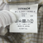ULTERIOR / OVERLAID STANDARD SHIRT 参考定価：22,000+tax SIZE:3