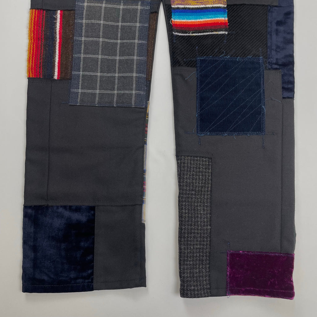 JUNYA WATANABE MAN ジュンヤワタナベ / 22AW パッチワーク5Pデニムパンツボトム 参考定価：70,000程度 SIZE：L
