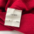 BARACUTA バラクータ / ヴィンテージMERINOアーガイルニット スコットランド製 SIZE:LL