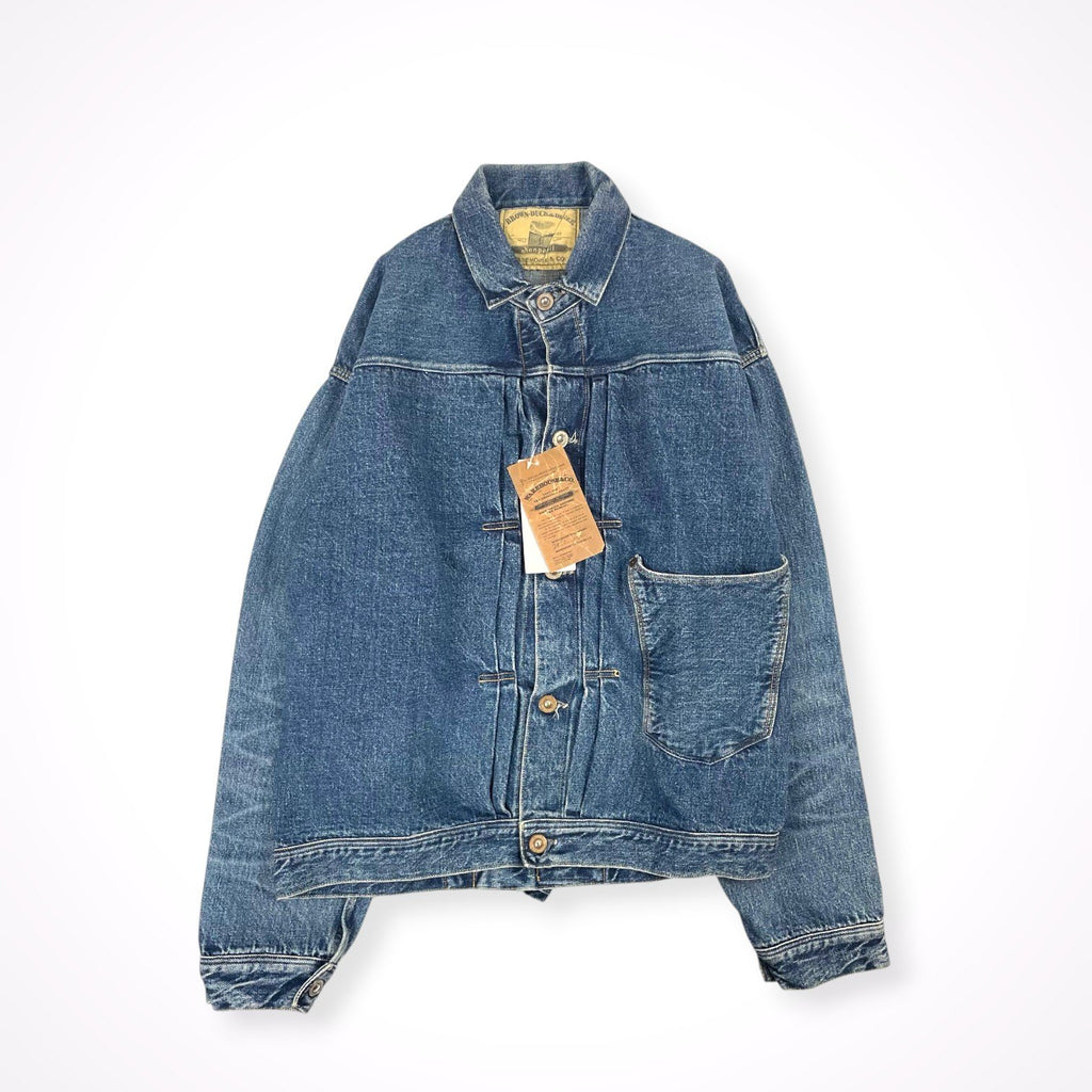 WAREHOUSE & Co. × BEAMS PLUS / Nonpareil Blouse Used デニムジャケット セコハン タグ付 SIZE:40