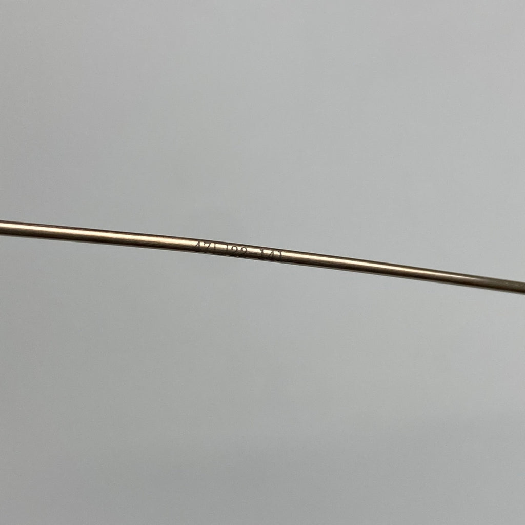 金子眼鏡 「PREMIUMシリーズ」 / ラウンド SILVER925ミックス 度なしクリアレンズ 参考定価：80,000程度 SIZE:47□22-141