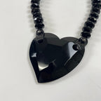 GIORGIO ARMANI / ハートネックレス＆イヤリングセット 参考定価：170,000程度