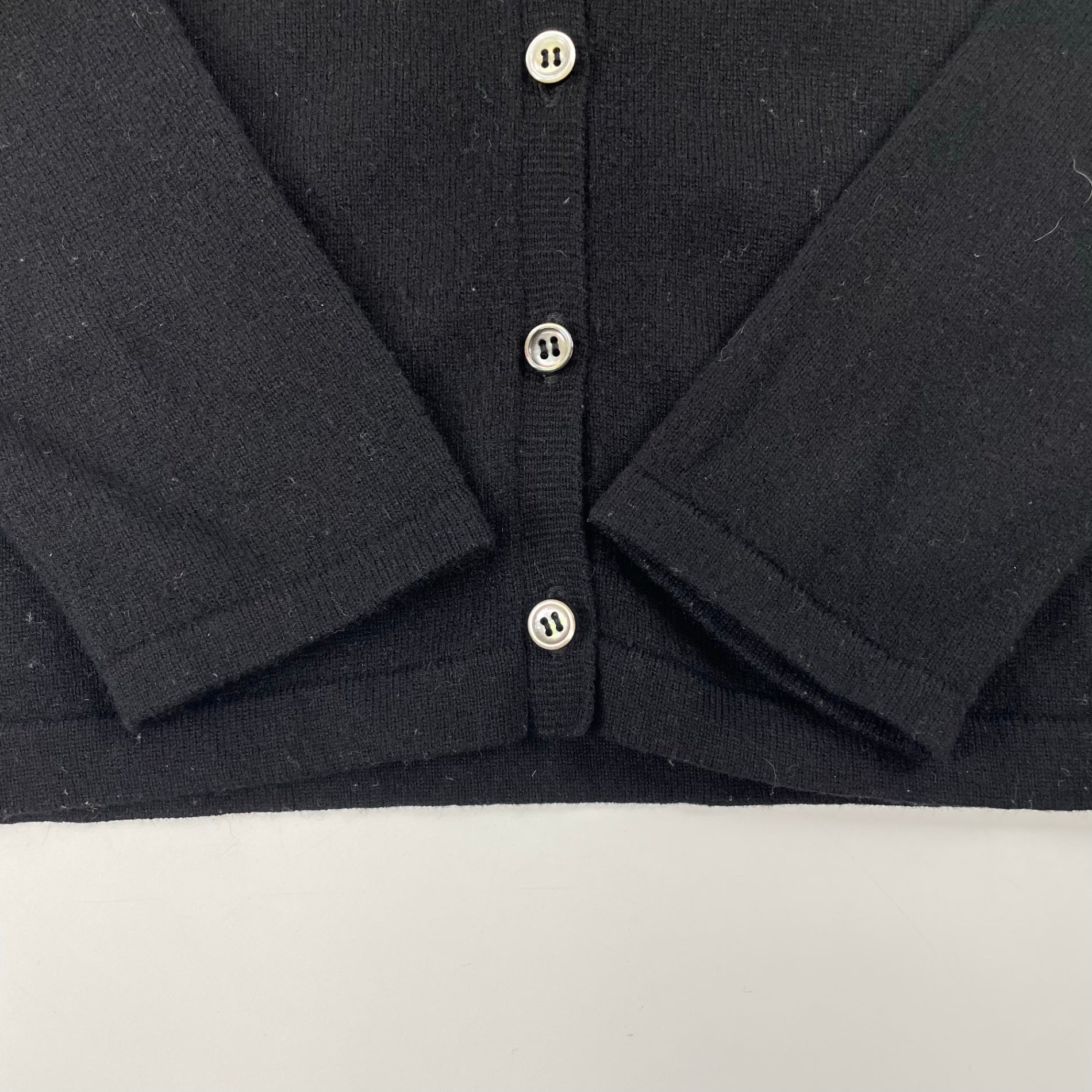 N.PEAL / ピュアカシミヤカーディガン 英国製 参考定価：80,000程度 SIZE：8