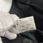 BLACK BARRETT BY Neil Barrett / バックボタン ミニマルベスト ジレ 参考定価：30,000程度 SIZE:3