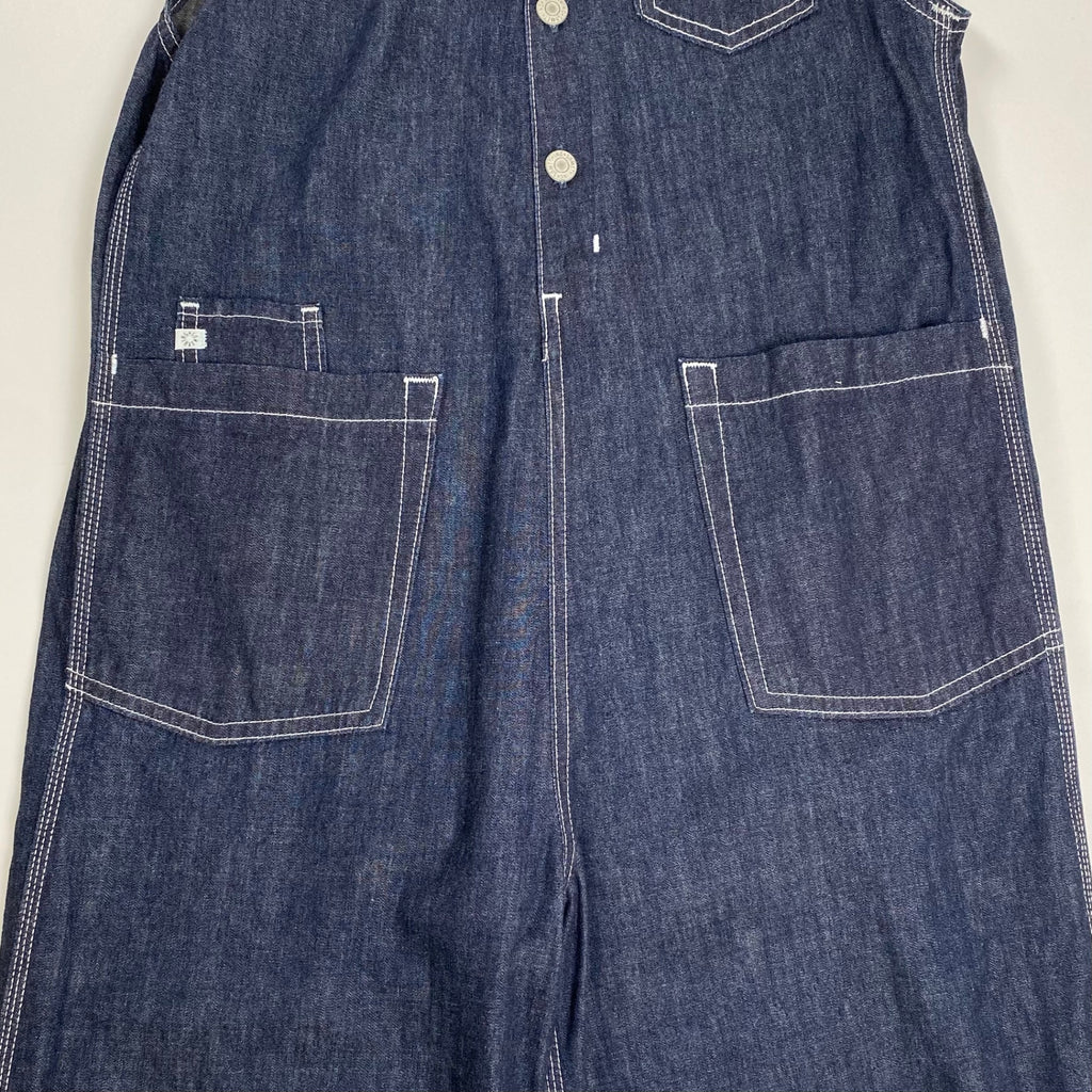 SOMETHING × FREAK'S STORE サムシング フリークスストア / コラボデニムオーバーオール 参考定価：13,630+tax SIZE:S