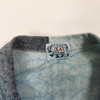 TENDER / Bound Hem Split Tail Shirt インディゴ 参考定価：42,000+tax SIZE:4