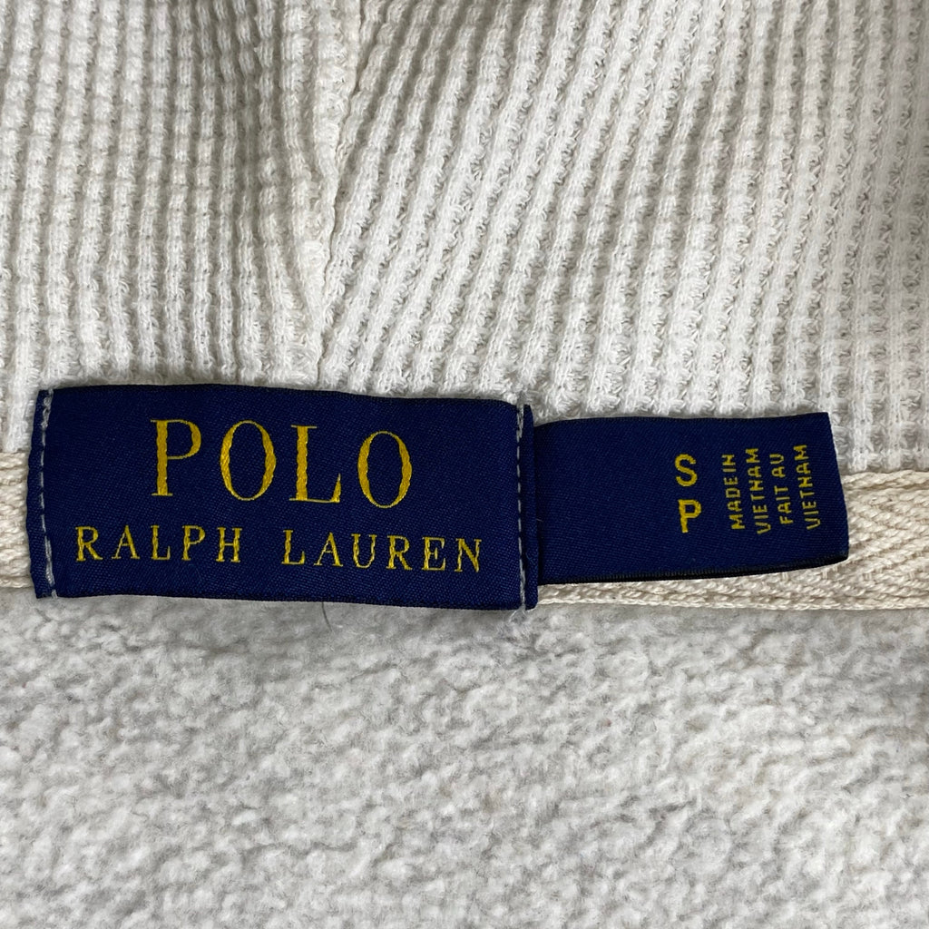 POLO RALPH LAUREN ポロラルフローレン / ジップアップパーカー フードサーマル ポニー刺繍 SIZE：S