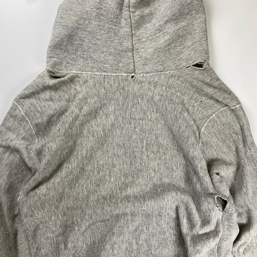 VINTAGE ヴィンテージ / 襤褸 ボロ ダメージ パーカー  BABSON大学 SIZE：XL程度