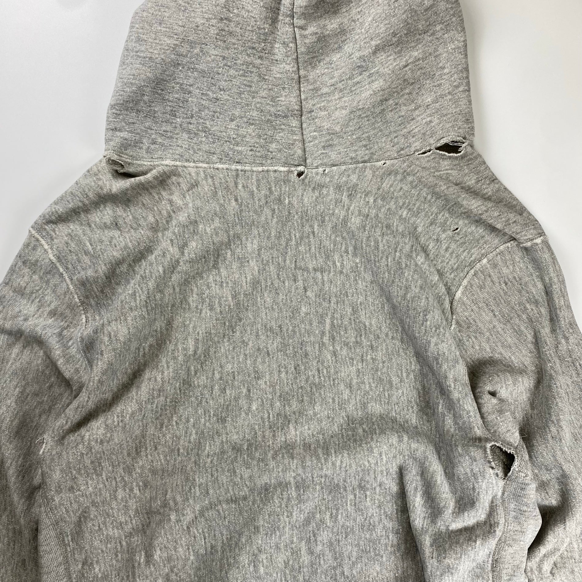 VINTAGE ヴィンテージ / 襤褸 ボロ ダメージ パーカー  BABSON大学 SIZE：XL程度