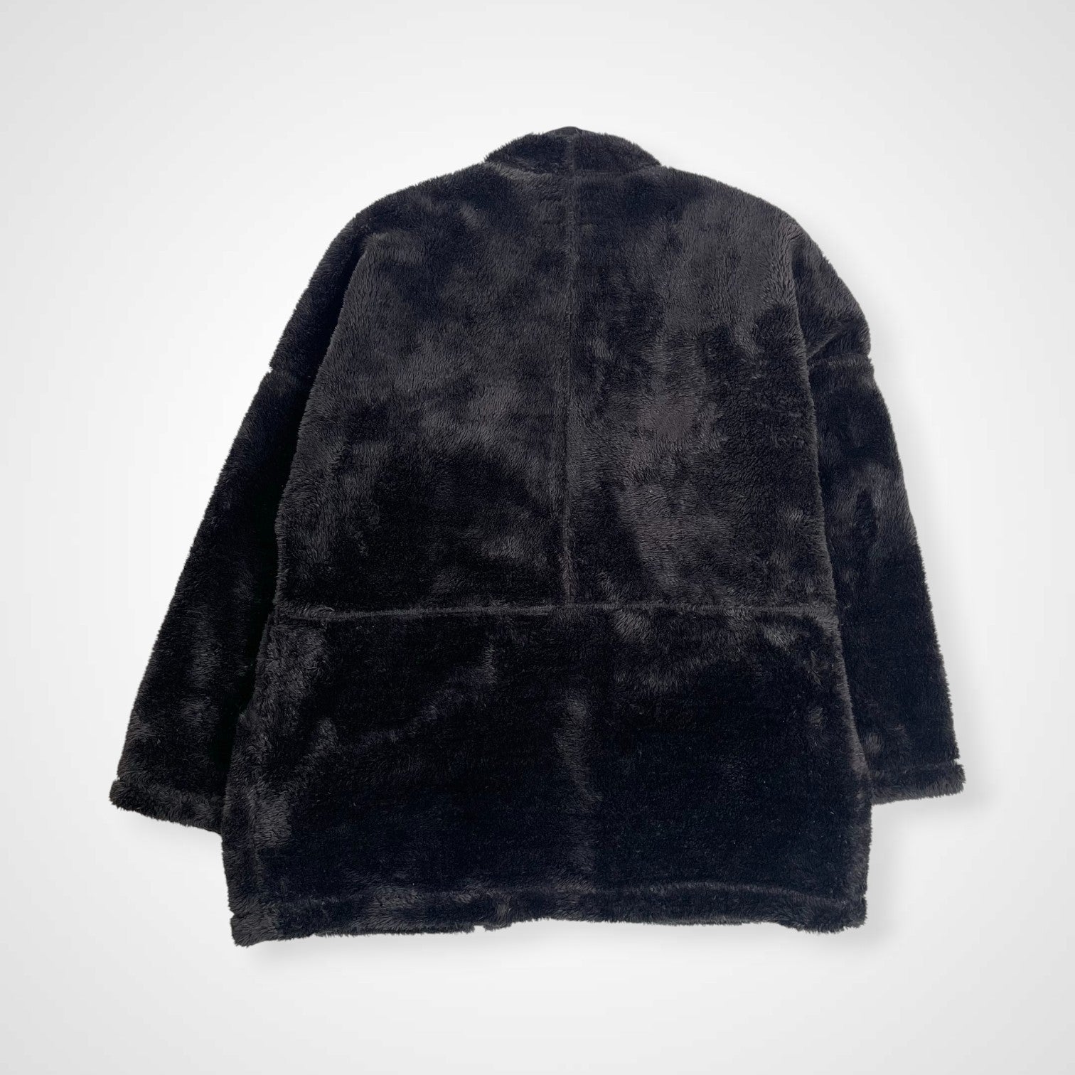 MANASTASH マナスタッシュ / 半纏フリースジャケット キモノ ブラック  SIZE:M