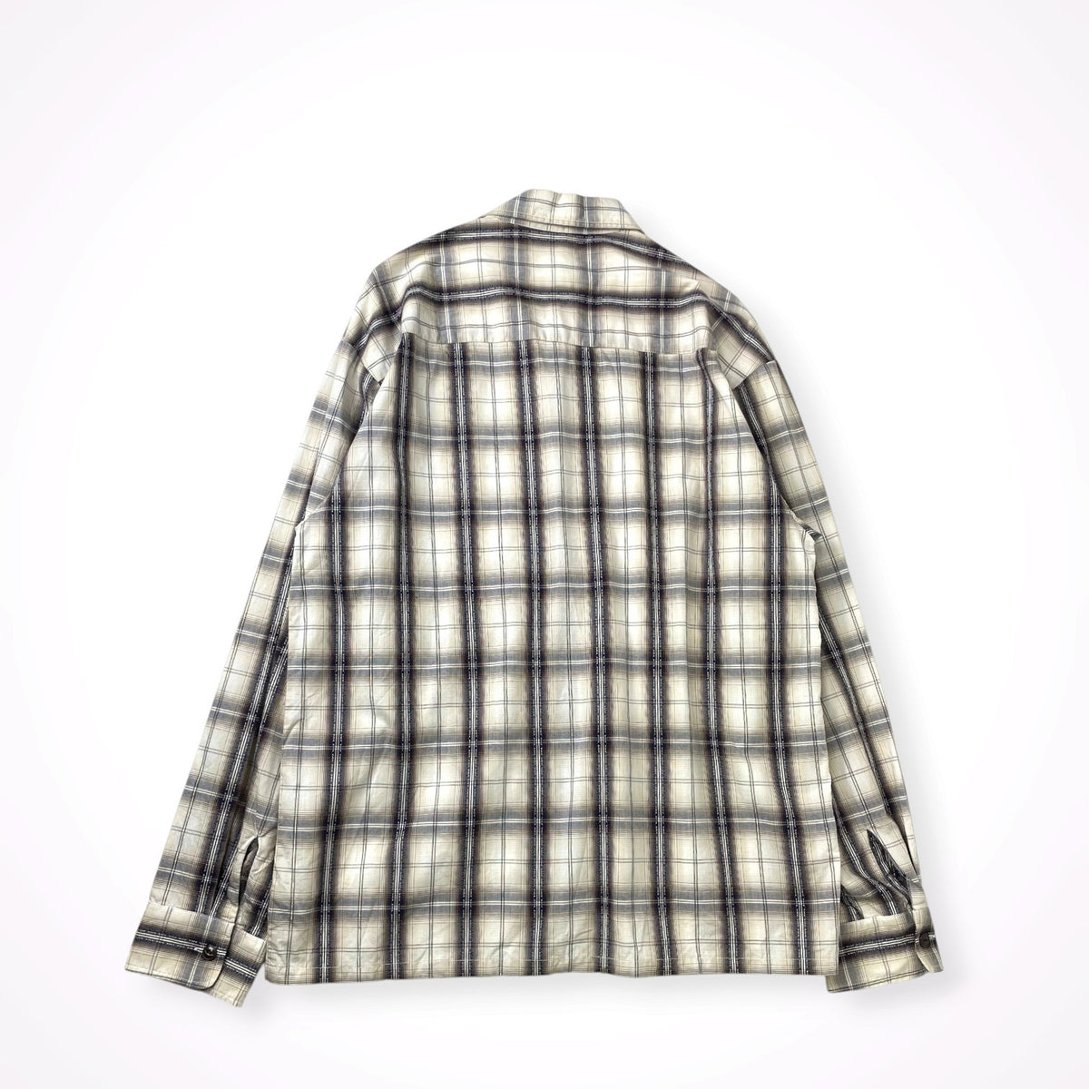 GREASER / シャドーチェックシャツ 参考定価：18,000程度 SIZE:XL
