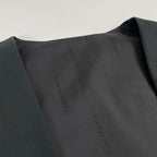 BLACK BARRETT BY Neil Barrett / バックボタン ミニマルベスト ジレ 参考定価：30,000程度 SIZE:3