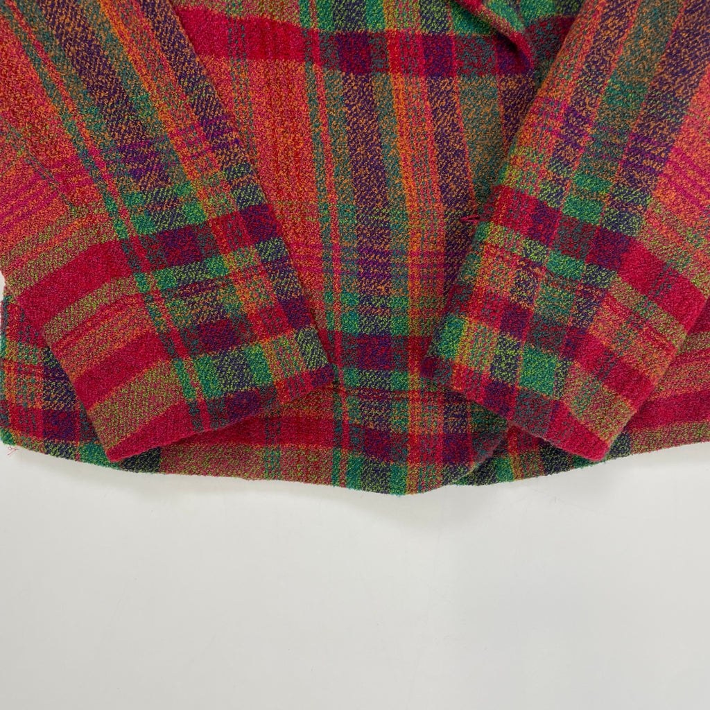 DONNA erre / セットアップ パイルチェックジャケット 参考定価：170,000程度 SIZE:42