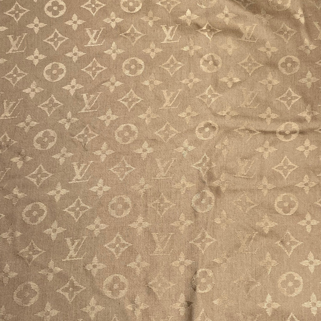 【箱付】 LOUIS VUITTON ルイ・ヴィトン / 大判ストール ショール マフラー モノグラム ブラウンゴールド 402336 140cm