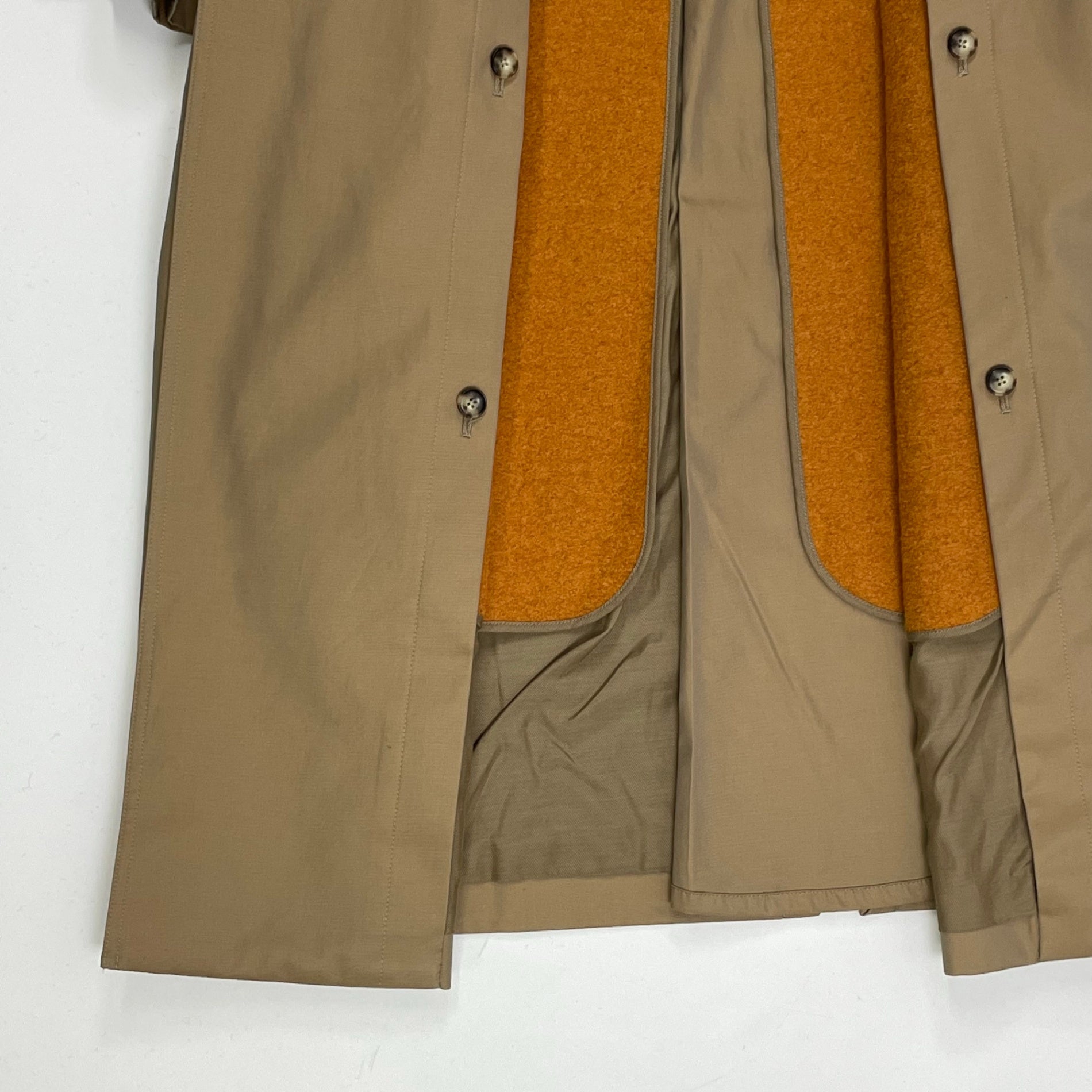 MACPHEE マカフィー / コットンギャバジントレンチコート 未使用品 参考定価：63,000+tax SIZE:34