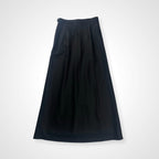 LOEFF ロエフ / LF W GABA TUBE SK ギャバジンウールスカート 参考定価：28,000+tax SIZE:1