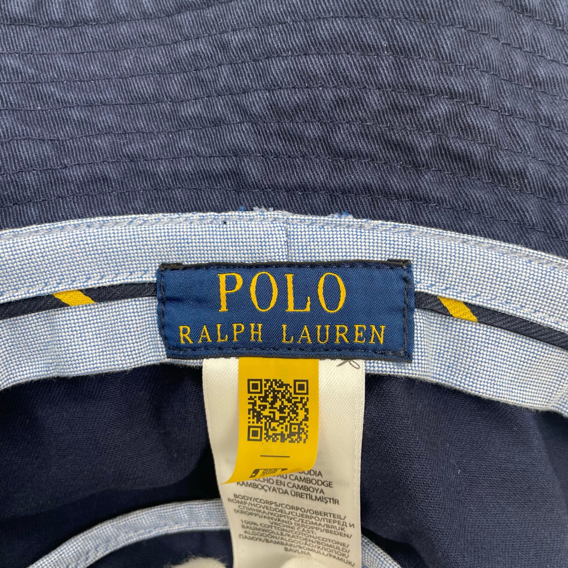 POLO RALPH LAUREN ポロラルフローレン / バケットハット 刺繍ポニー 参考定価：10,000程度