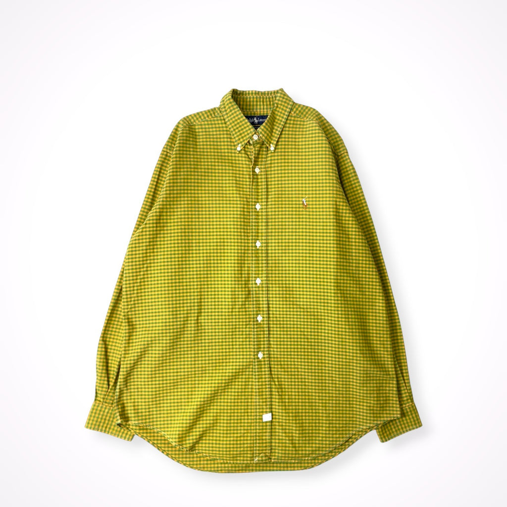 Ralph Lauren / ボタンダウンチェックシャツ 参考定価： SIZE:M
