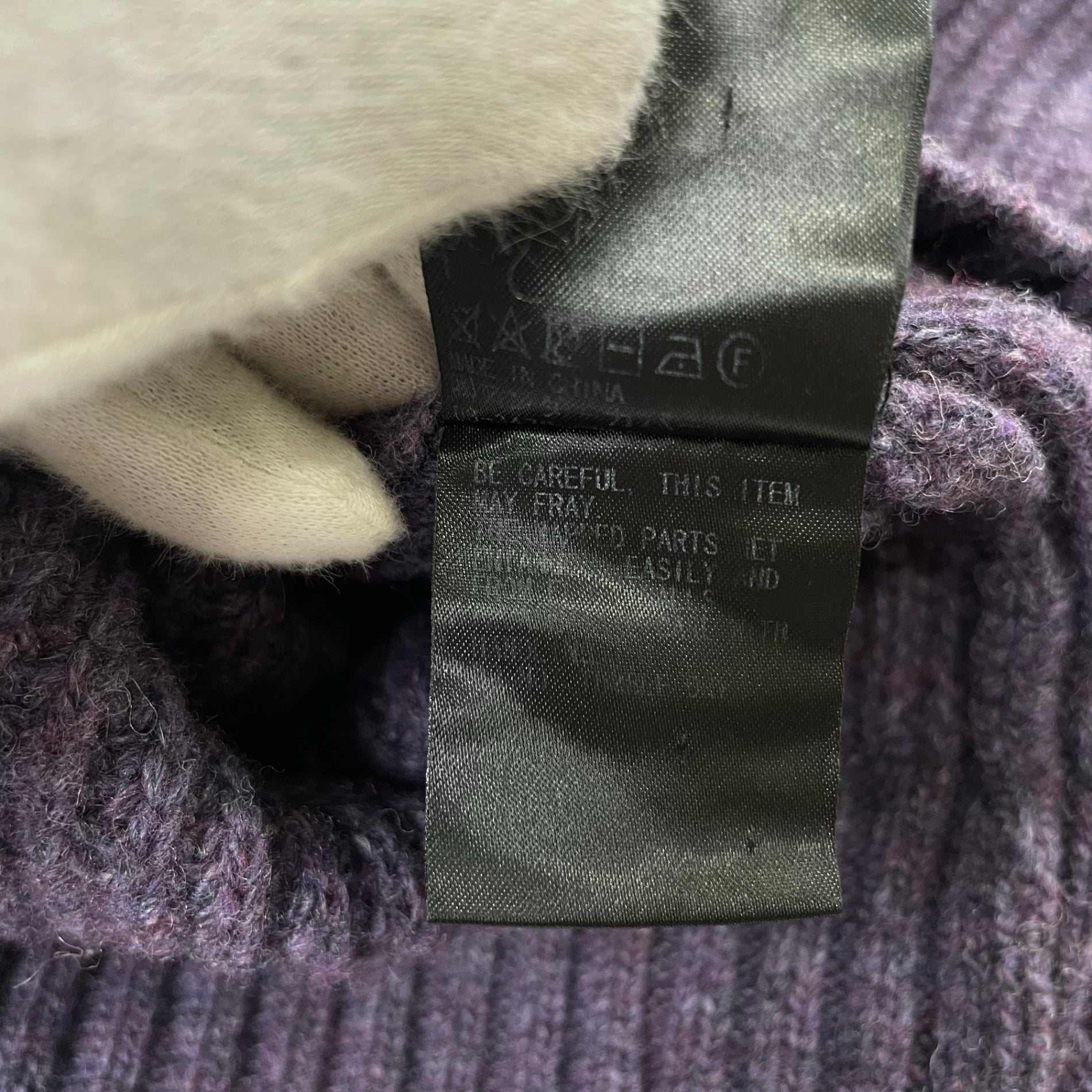 UNDERCOVER / ハイネックバルーンニット 19AW SIZE:FREE