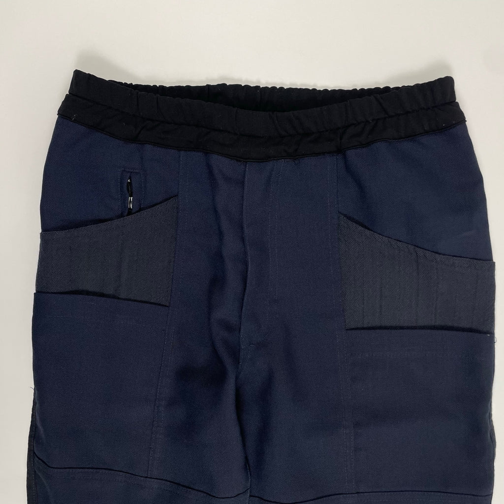 LONG JOURNEY ロングジャーニー / 再構築スラックス ネイビー RESTIR取扱い 参考定価：50,000程度 SIZE:S