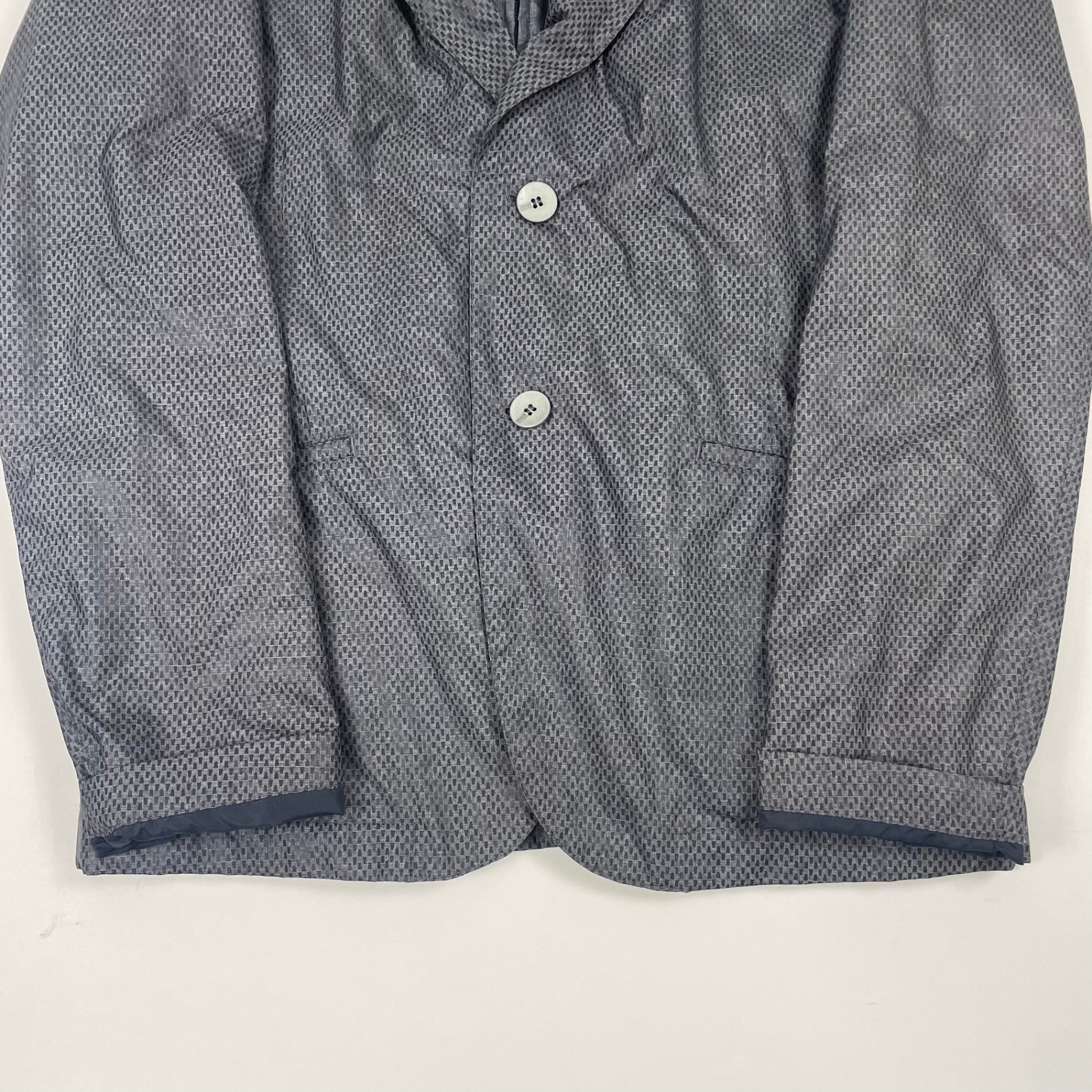 ARMANI collezioni / レイヤードデザインアンコンジャケット 参考定価：160,000程度 SIZE:46