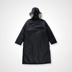 PRADA プラダ / RE- NYLON ダウンコート コヨーテファー ロップイヤー 参考定価：400,000程度 SIZE:M