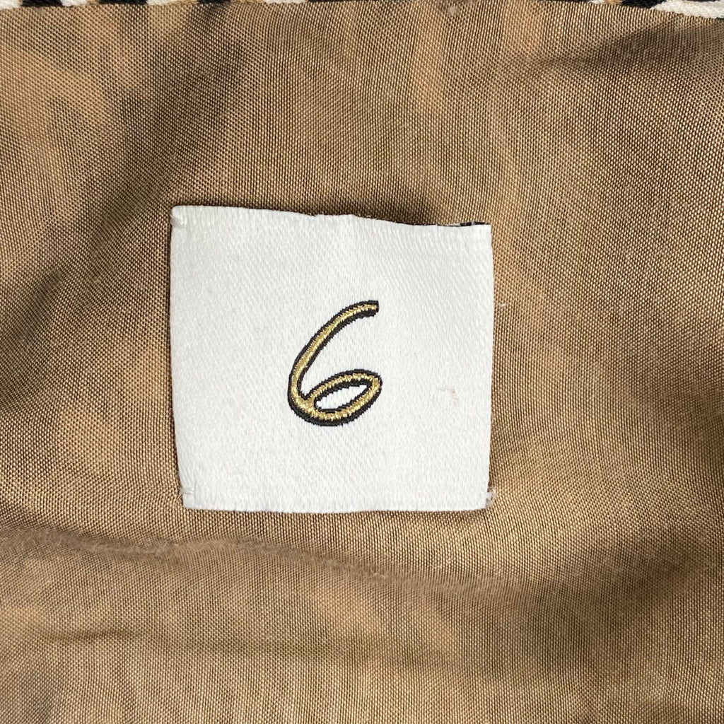 6(ROKU) BEAUTY＆YOUTH ロク ビューティー アンド ユース / ZEBRA PRINT SHIRT 参考定価：17,500+tax SIZE：38