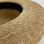 NAPRON ナプロン / ストローハット カンカン帽 参考定価：18,000程度 頭囲：58