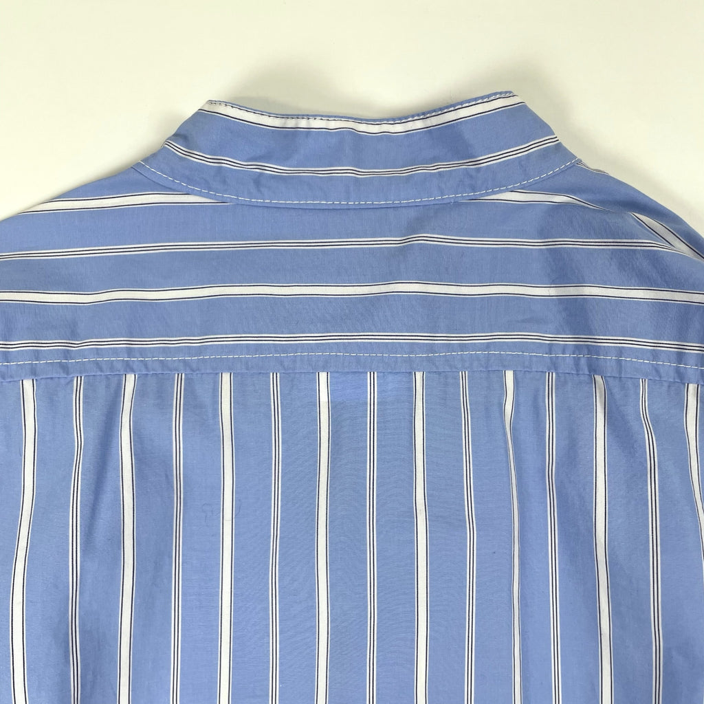 ROYAL NAVY / バンドカラーストライプシャツ 参考定価：9,000+tax SIZE:1
