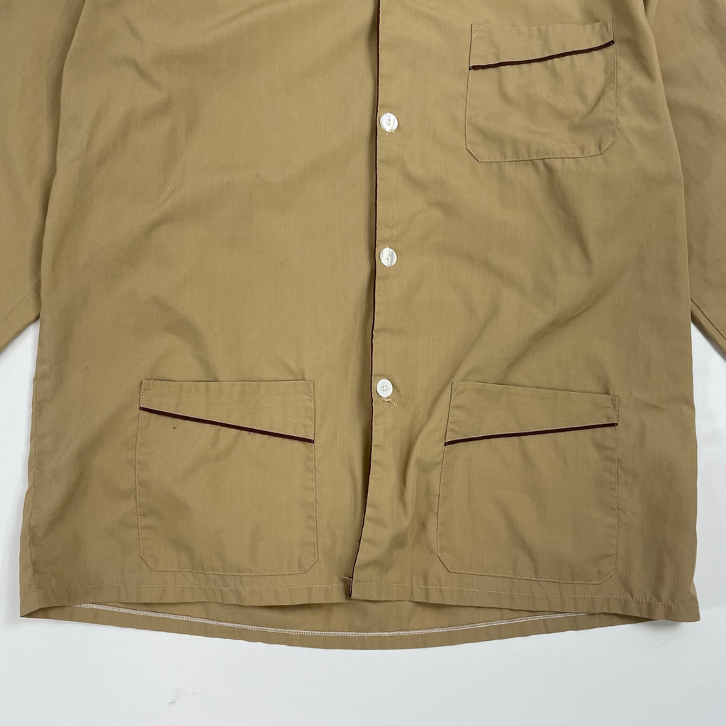 VINTAGE ヴィンテージ / オープンカラーシャツ ベージュ SIZE:XL