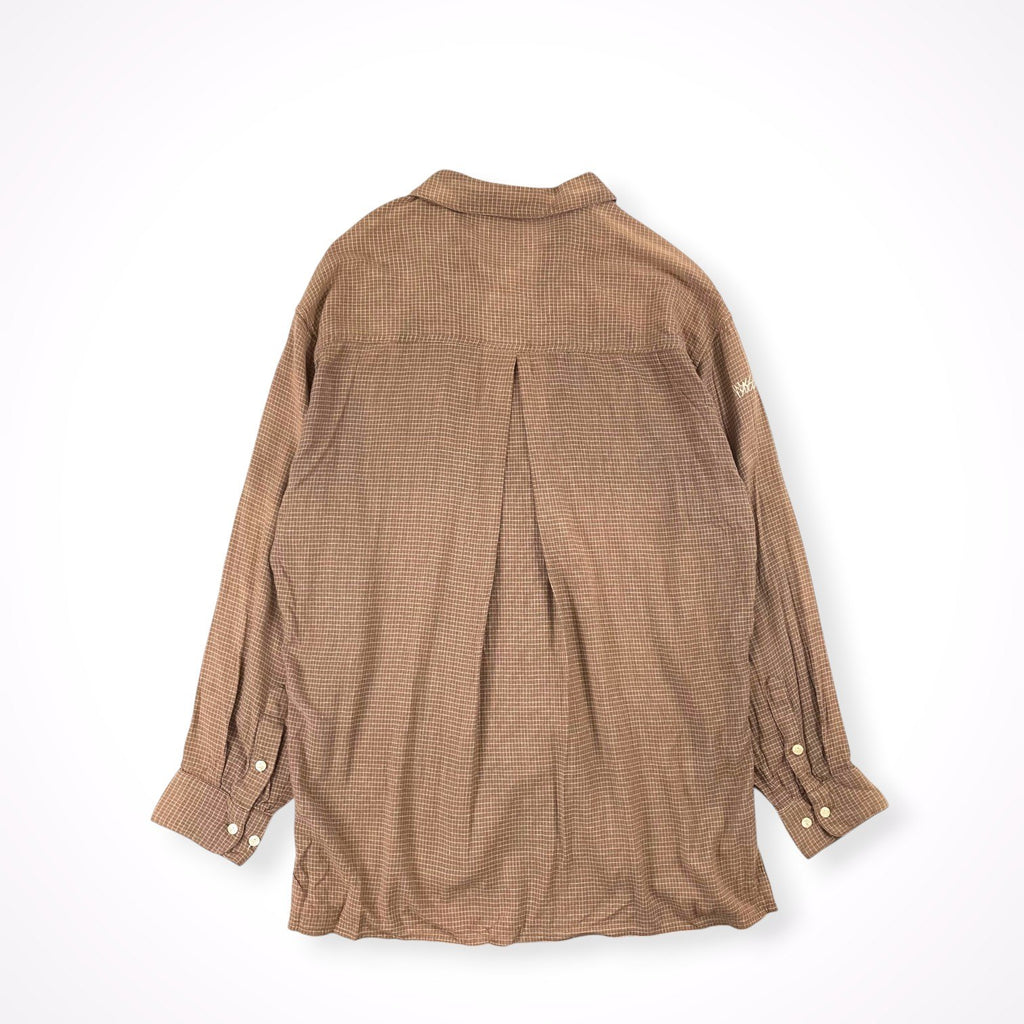 MOSSIMO / 90-00s チェックオープンカラーシャツ SIZE:M