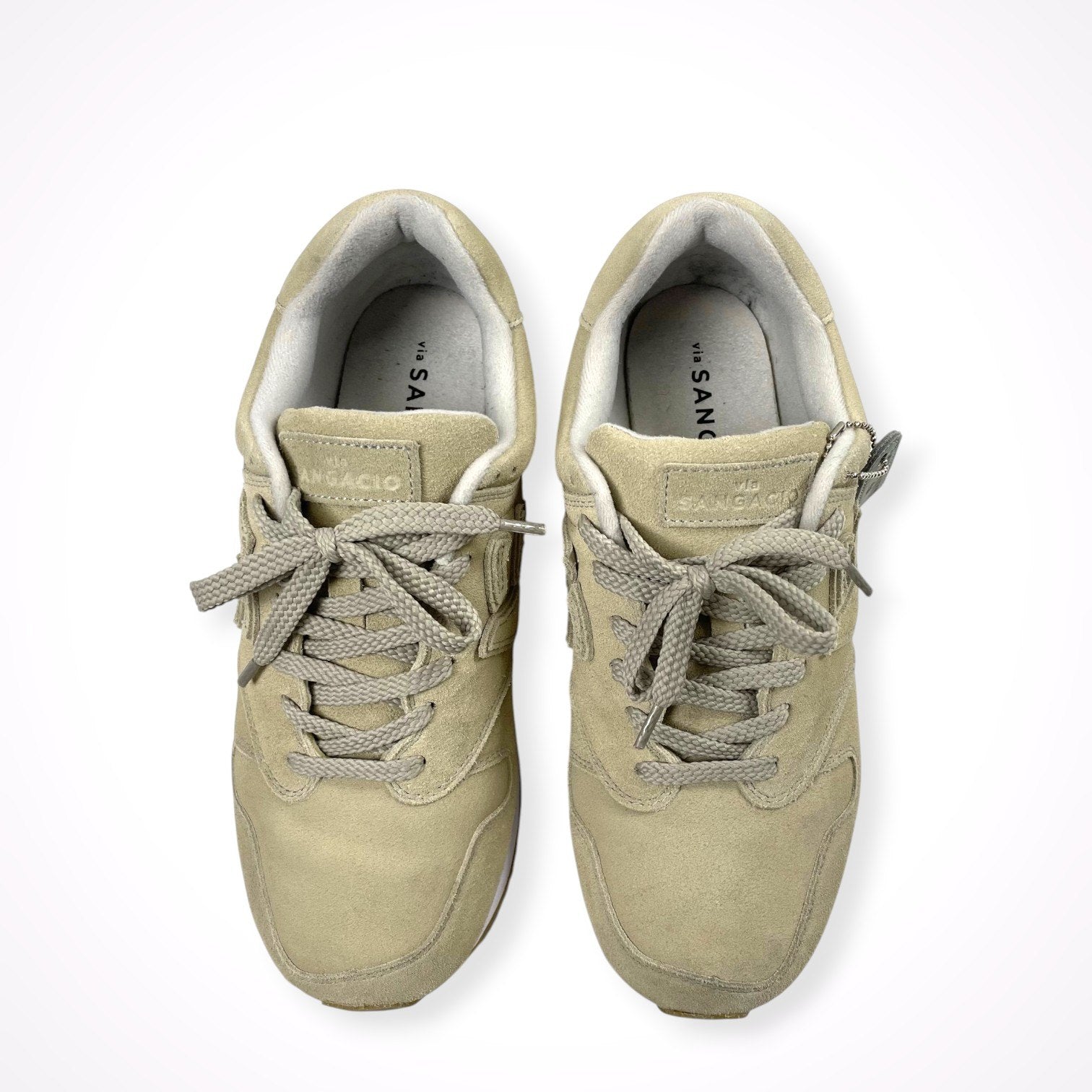 via SANGACIO ヴィア サンガチオ / ”MOSS GRAY” スニーカー 極美品 