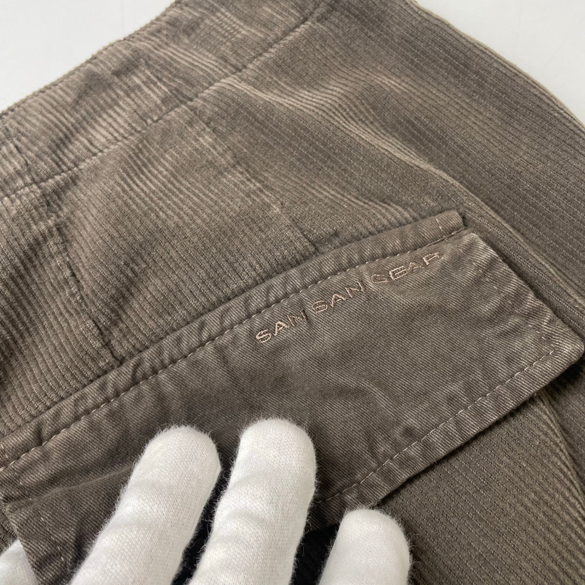SAN SAN GEAR / WASHED CORDUROY PANTS 参考定価：¥36,199 SIZE：L-XL程度