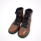PRADA SPORT / テックレースレザーブーツ 極美品 SIZE:8