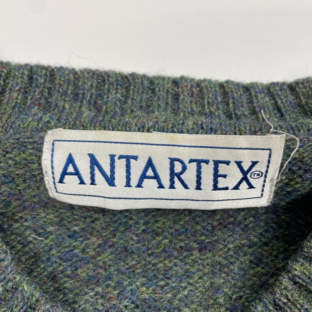 ANTARTEX アンターテックス / ヴィンテージニット グリーン 英国製 SIZE：L